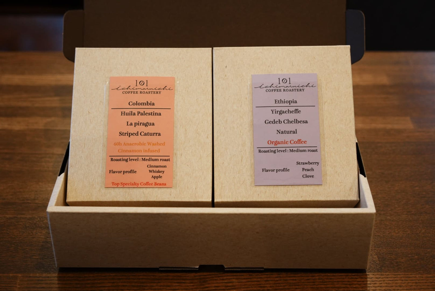 【GIFT BOX】スペシャルティコーヒー(2種類×200g)送料無料